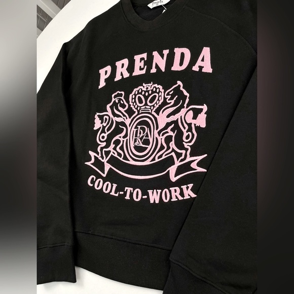 Korean Brand Prenda from Plant Pink logo Sweatshirt Size S - Picture 6 of 14